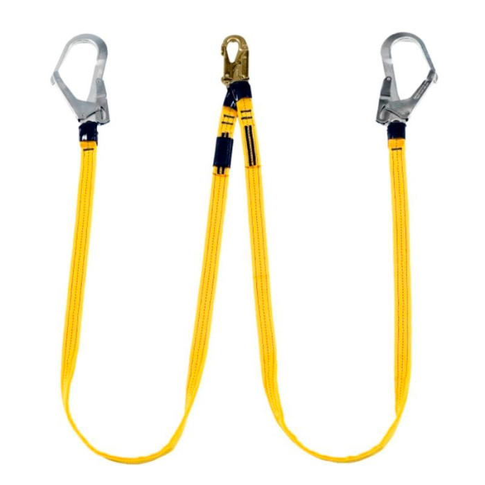 XN2G Línea de conexión doble, de cinta poliéster, un gancho de 3/4″ y dos ganchos de 2 1/4″