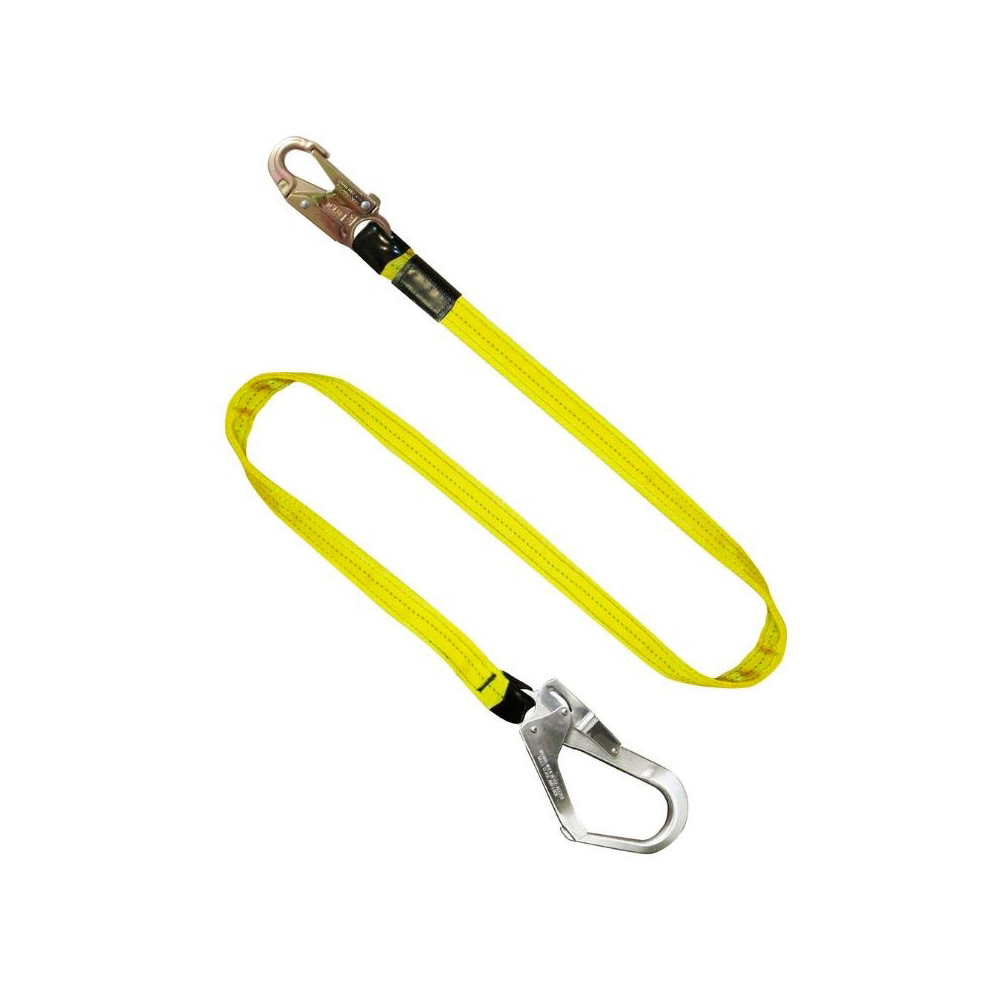 XN1G Línea de conexión de 1.80 m, de cinta poliéster, un gancho de 3/4″ y un gancho de 2 1/4″