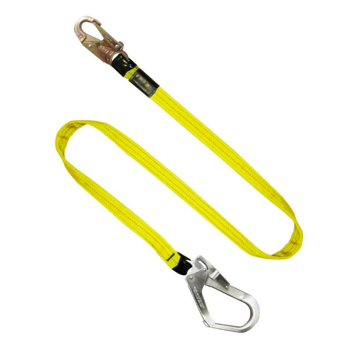 XN1G Línea de conexión de 1.80 m, de cinta poliéster, un gancho de 3/4″ y un gancho de 2 1/4″