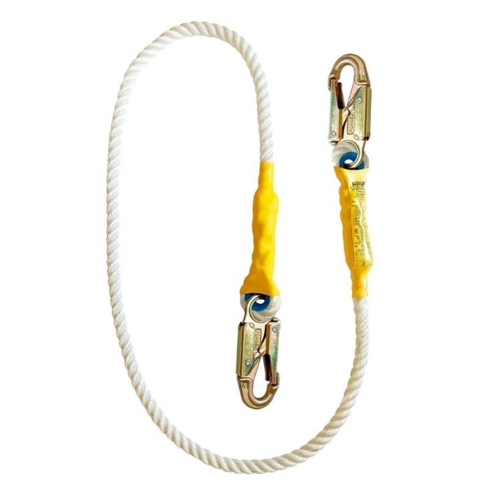 Código : XC1P  Línea de conexión de cabo de 5/8″ con dos ganchos de 3/4″