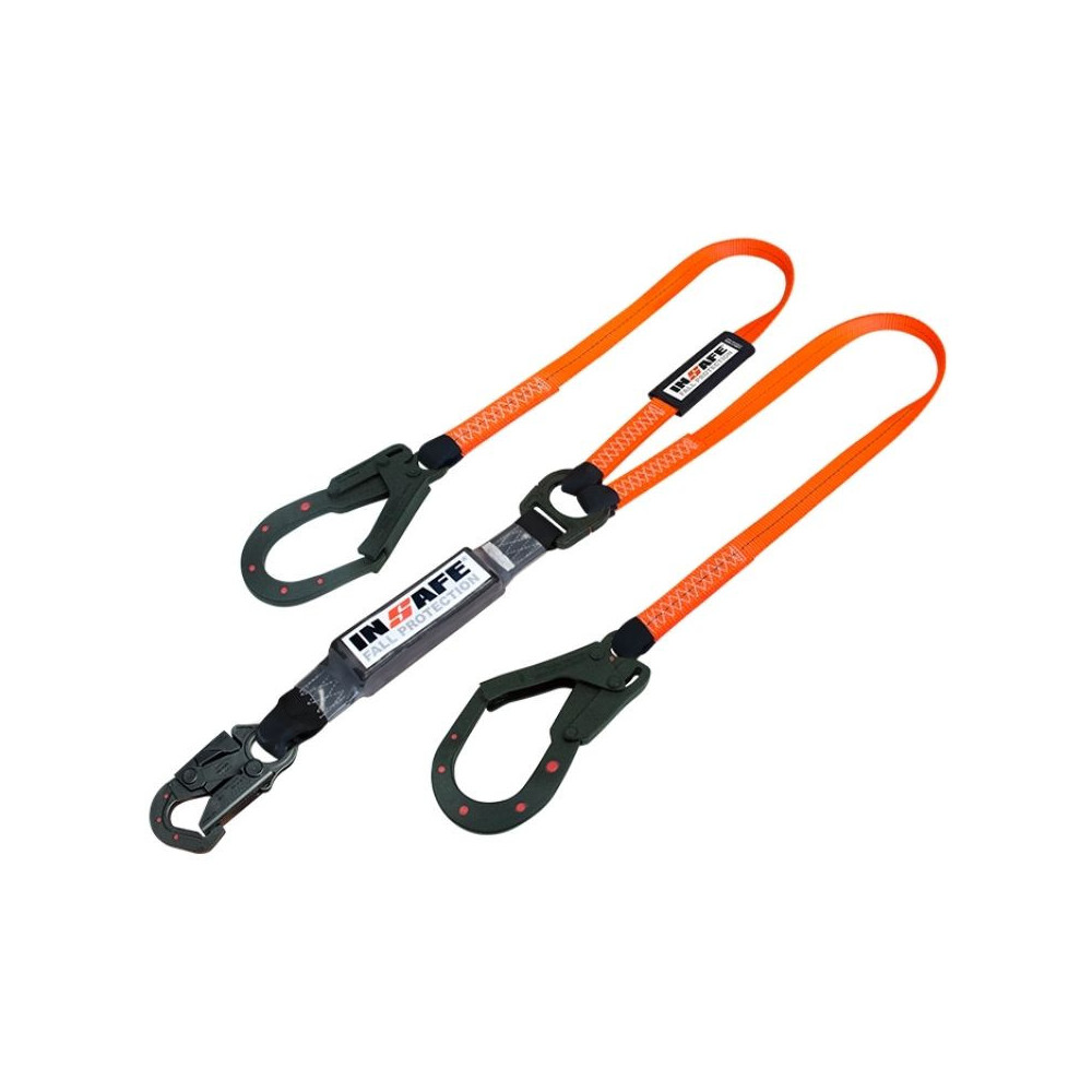 IN 8021-D Eslinga en Y con Absorbedor y Ganchos Dieléctricos