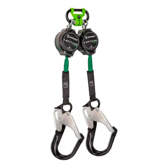 BLOQUE RETRÁCTIL LATITUDE DOBLE GANCHO (7″FT – 2M) COD:018-5026