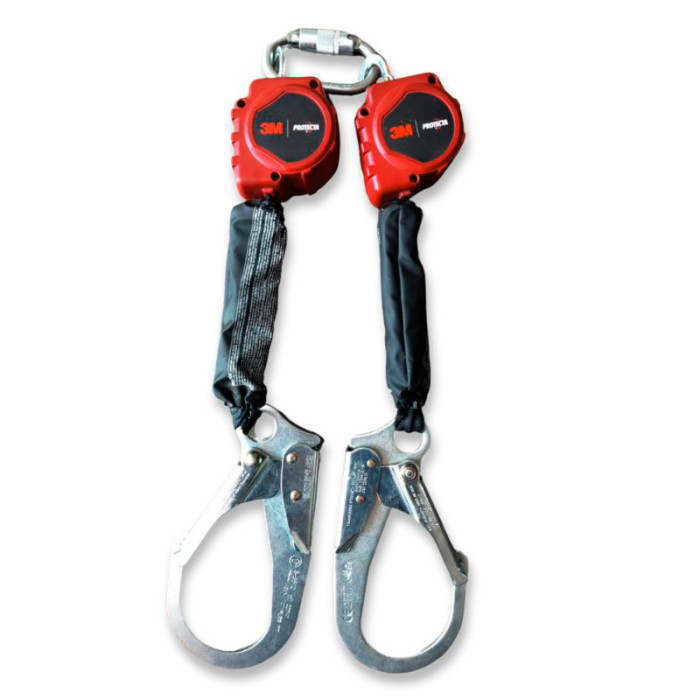 BLOQUE RETRACTIL FAJA DOBLE COD. 3100512, 6" (1.8 m) - PROTECTA