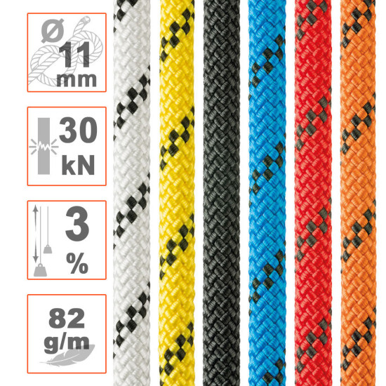 CUERDA SEMIESTÁTICA AXIS 11 MM