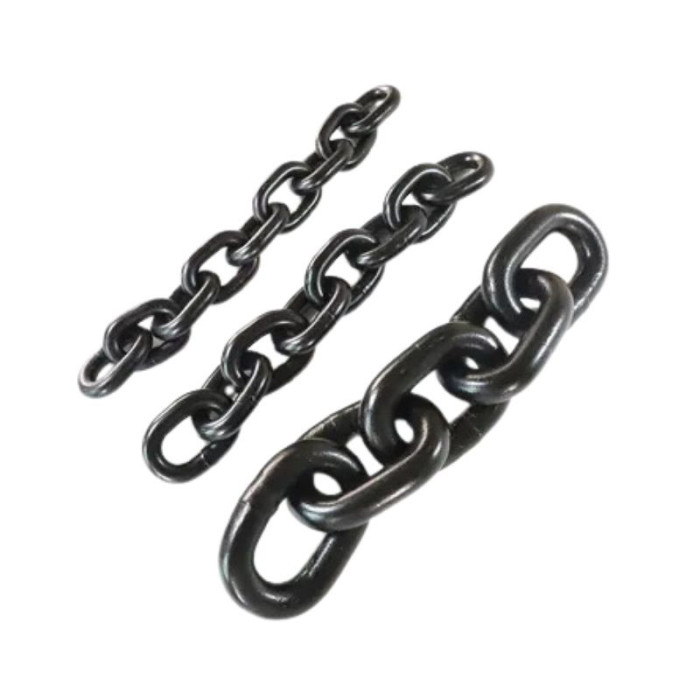 G°80 CADENA PARA IZAJE ACERO NEGRO FS 4:1