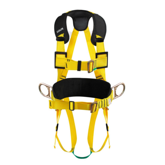 I3A4H Arnés integral con apoyo lumbar, de 3 anillas y 4 hebillas