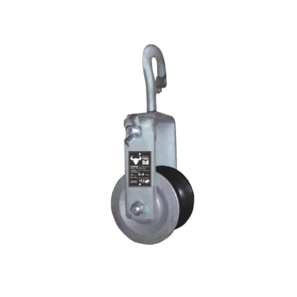 POLEA DE ALUMINIO VULCANIZADO P/TENDIDO