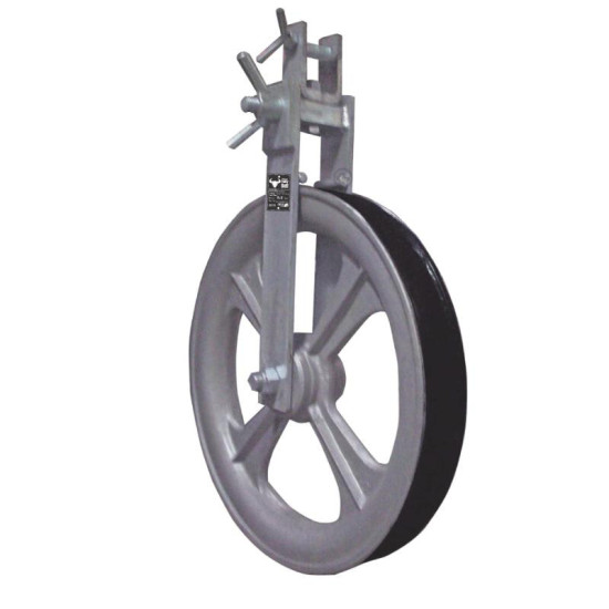 POLEA DE ALUMINIO VULCANIZADO P/TENDIDO