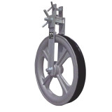 POLEA DE ALUMINIO VULCANIZADO P/TENDIDO