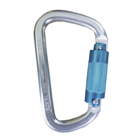 CARABINERO ALUMINIO DOBLE SEGURO N-271 YOKE