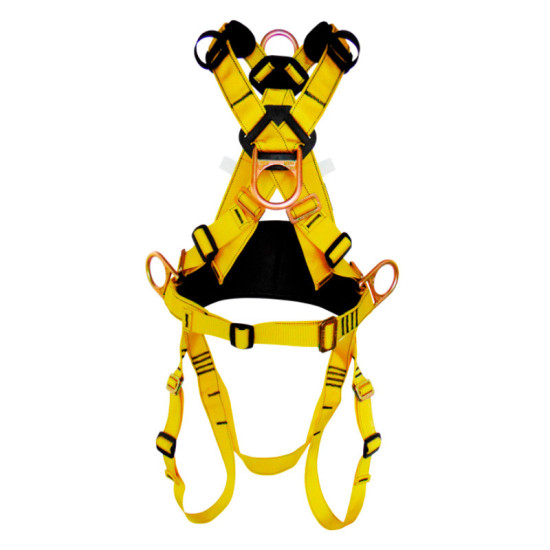 I4A7HR Arnés integral de 4 anillas con apoyo lumbar