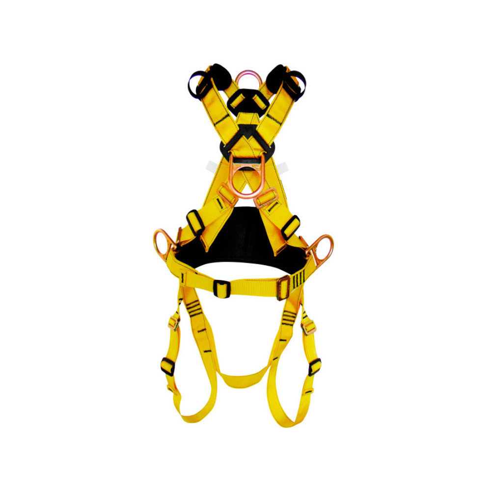 I4A7HR Arnés integral de 4 anillas con apoyo lumbar