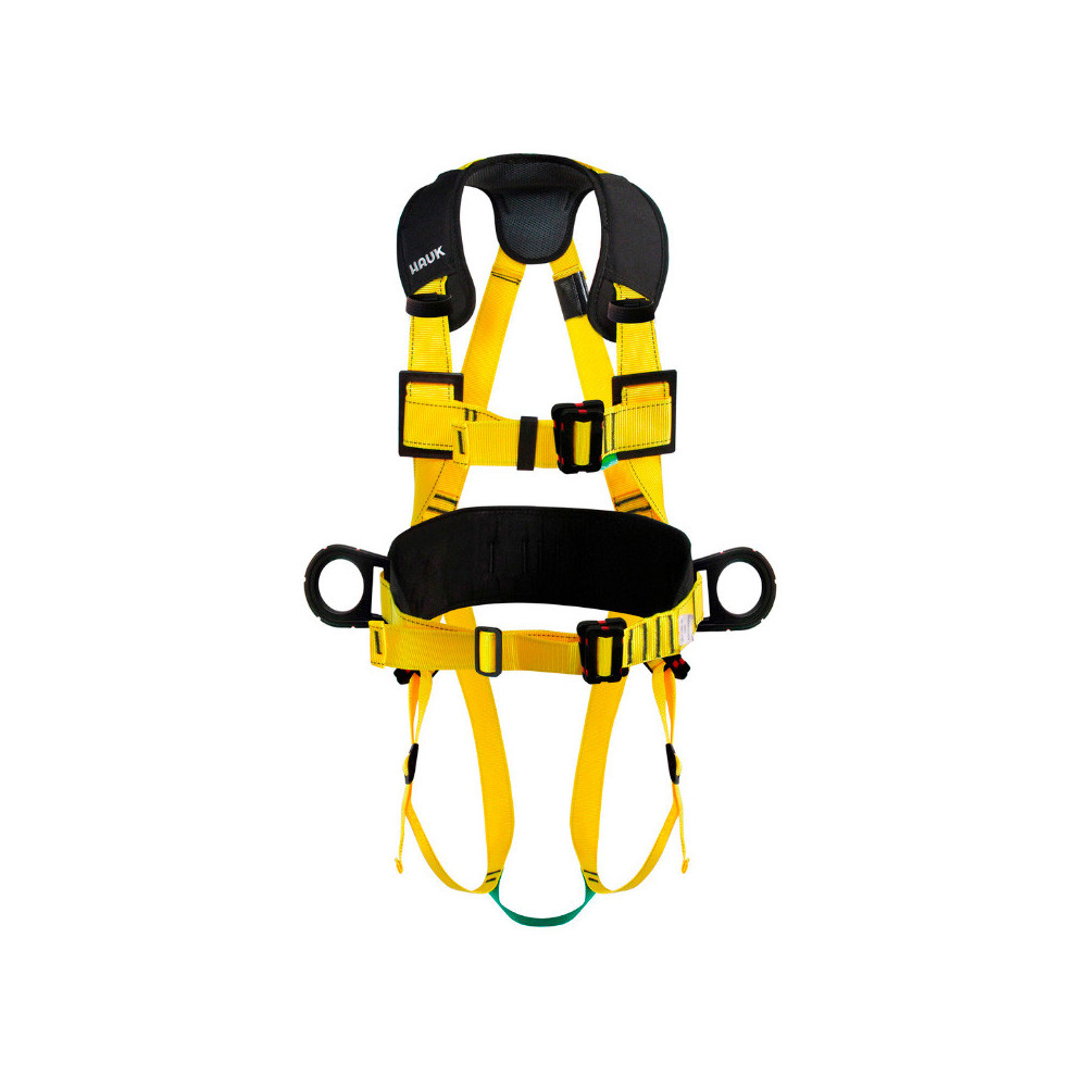 I3A4HD ARNÉS INTEGRAL DIELÉCTRICO CON APOYO LUMBAR, DE 3 ANILLAS Y 4 HEBILLAS