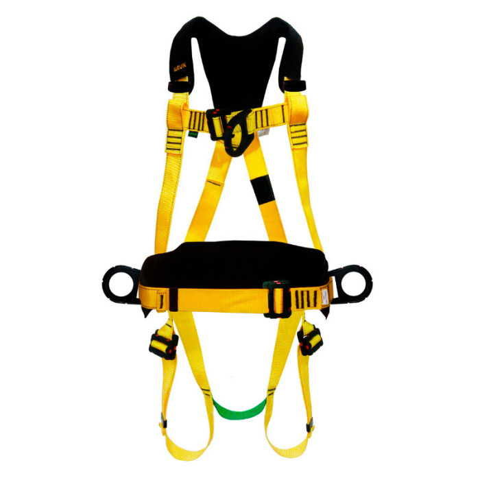 I4A4HHD  Arnés integral dieléctrico, pecho en H, de 4 anillas y apoyo lumbar