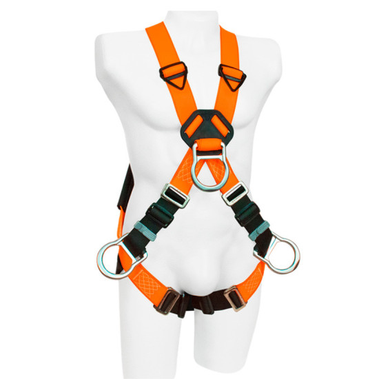 IN 8004 Arnés en X de liniero, 4 argollas