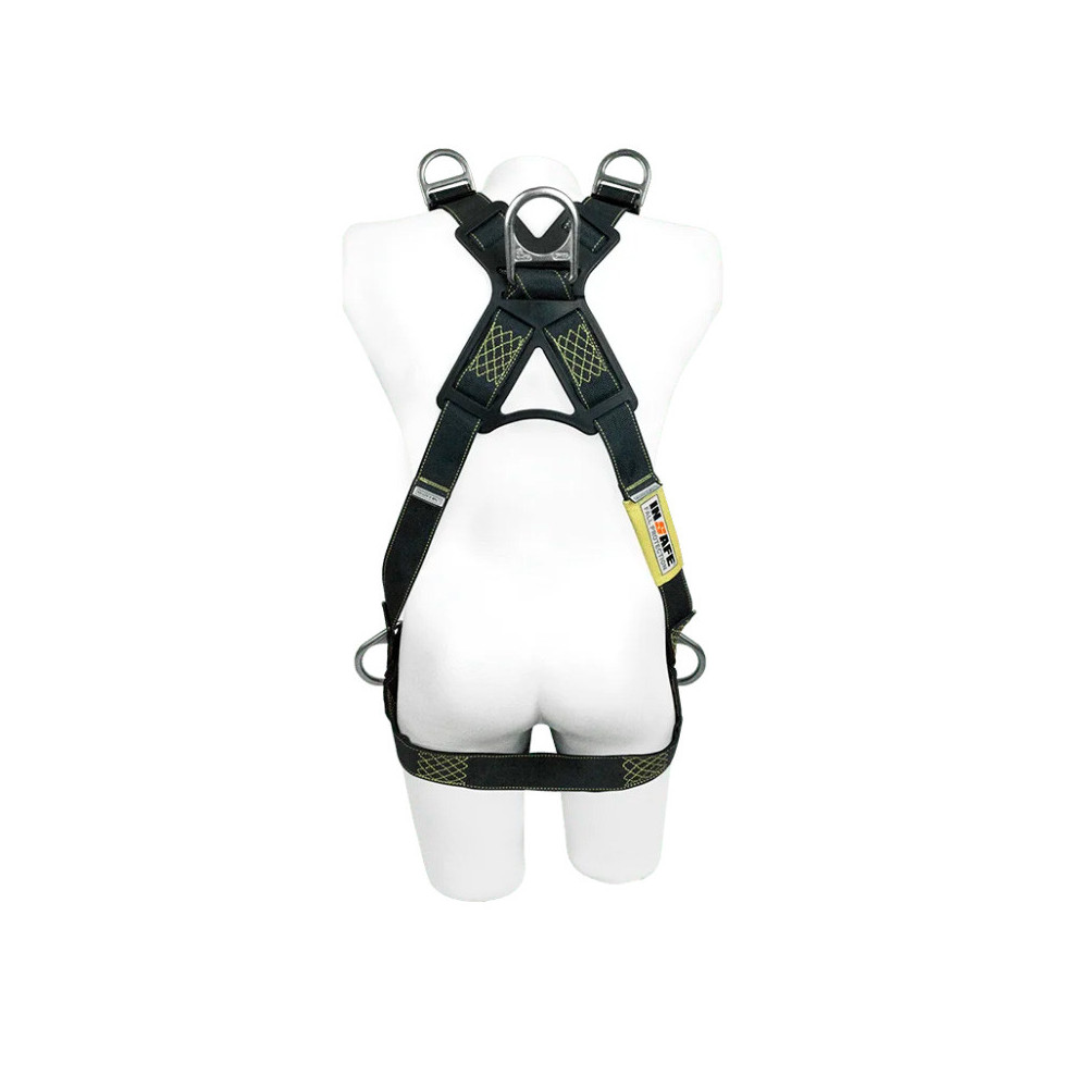 IN 8004-2K Arnés nomex/kevlar en X, 4 argollas  y con argolla dorsal en reata