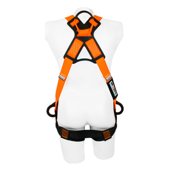 IN 8009 Arnés 4 Argollas en X  Dieléctrico con Argolla Dorsal en Reata