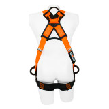 IN 8009 Arnés 4 Argollas en X  Dieléctrico con Argolla Dorsal en Reata