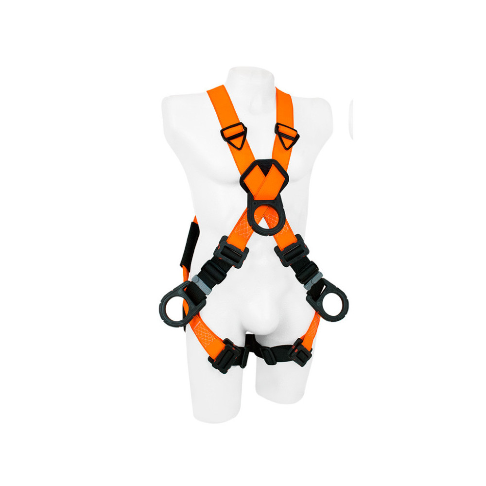 IN 8009 Arnés 4 Argollas en X  Dieléctrico con Argolla Dorsal en Reata