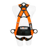 IN 8009-1MHL Arnés 4 Argollas en H Dieléctrico LIGHT con Soporte Lumbar