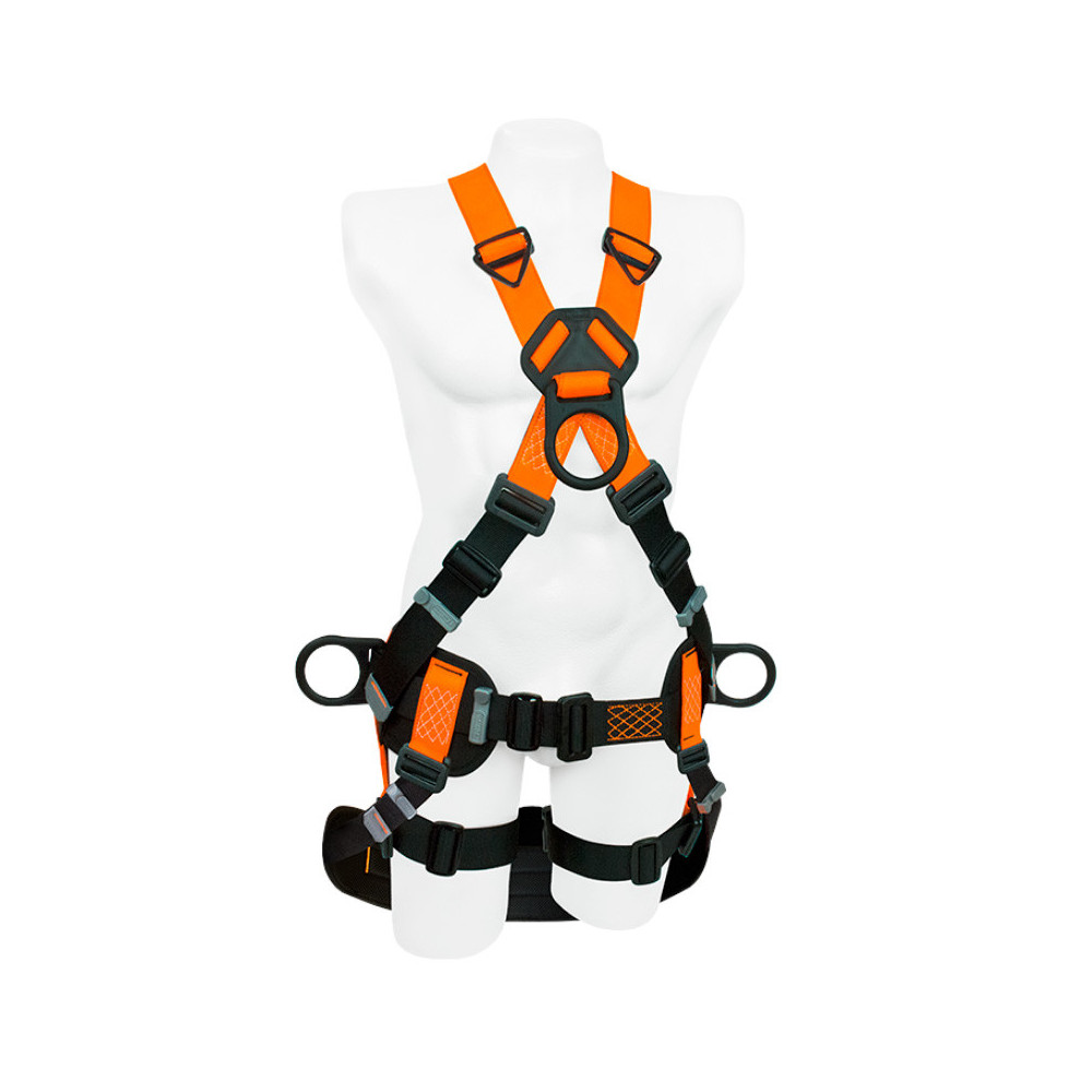 IN 8009-1ML-A Arnés 4 Argollas Dieléctrico LIGHT con Soporte Lumbar con Asentadera