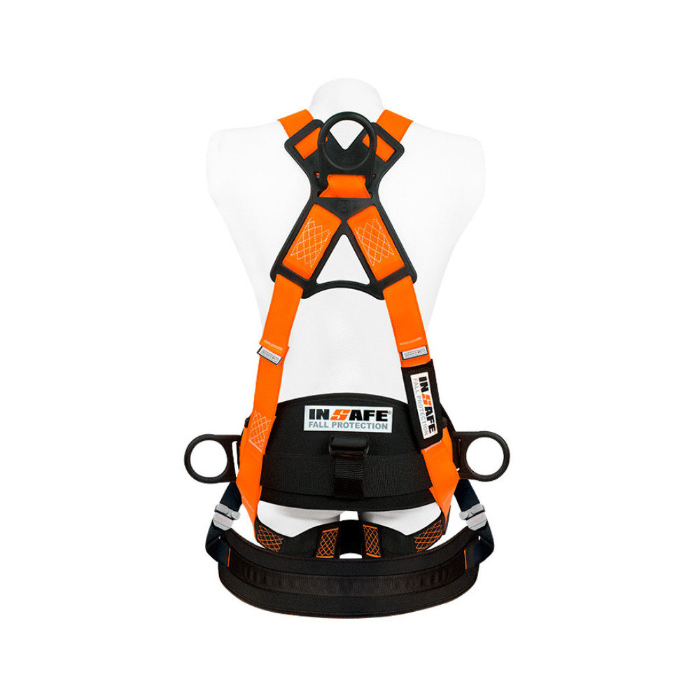 IN 8009-1ML-A Arnés 4 Argollas Dieléctrico LIGHT con Soporte Lumbar con Asentadera