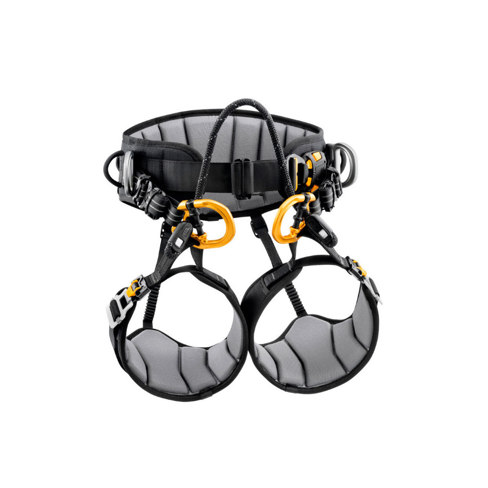 SECUOIA ® Arnés de asiento para el cuidado de árboles para técnicas de ascenso con cuerda doble C069AA01